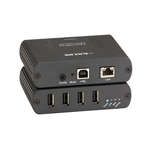 Image of Black Box USB 2.0 Extender CATx 4-Port