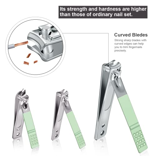 Professional 10-Piece Manicure Set - Stainless Steel Nail Kit - Image 4