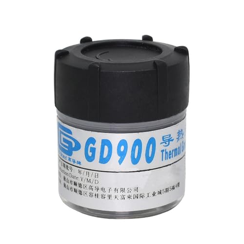 ulafbwur Flimikun GD900 30 g Kühlkörper-Kühlpaste Wärmeleitpaste für CPU GPU ulafbwur Flimikun GD900 30 g Kühlkörper-Kühlpaste Wärmeleitpaste für CPU GPU