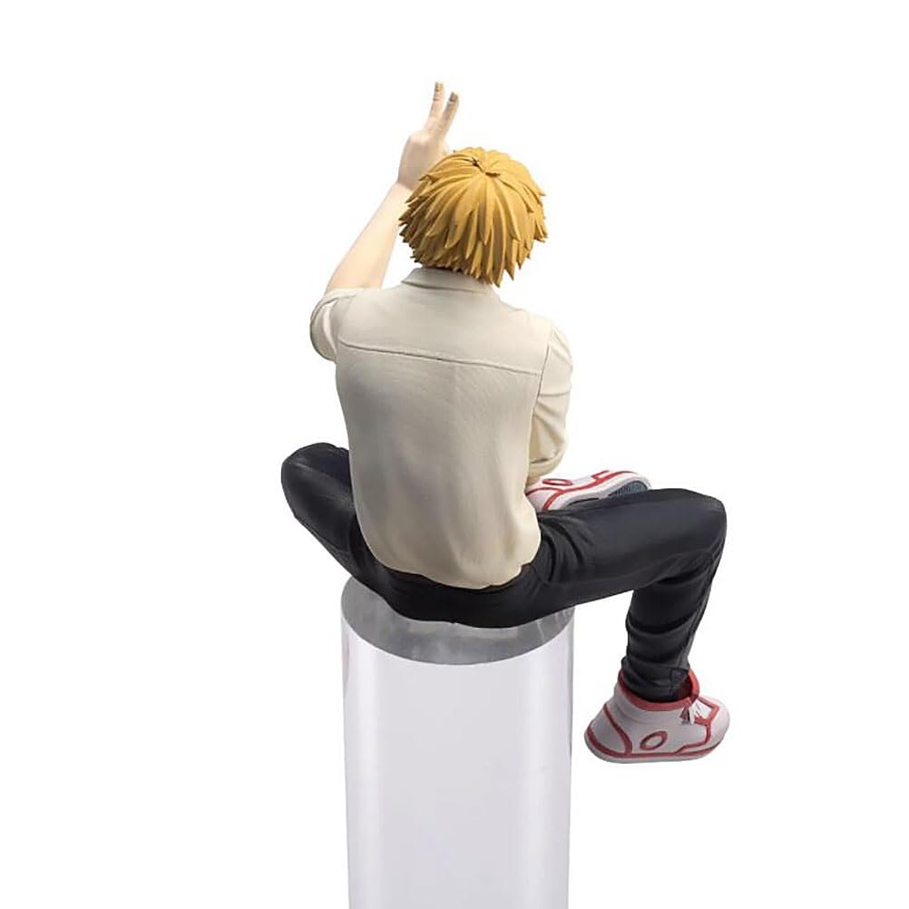 Amazon.co.jp: QIANGZI 14cm チェーンソーマン デンジ PVC スタチュー