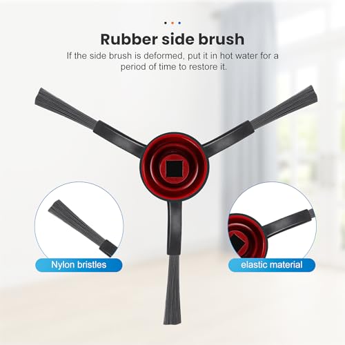 Image of 22 Pcs Accesories Kit for ECOVACS DEEBOT T30S / T30S PRO / T30S AI / T30S AI CARE Vacuum, Replacement Parts Include 1Rubber Brush, 4 Filters, 6 Pads, 6 T30S Dust Bag, 4 Side Brush and 1 Cleaning Tool