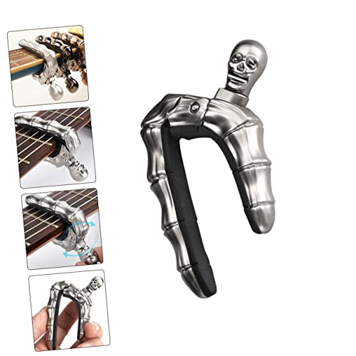 WHAMVOX Afinador De Ukulele Guitarra Elétrica Capo Braçadeira De Capo Acessórios De Guitarra Elétric