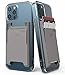 Produktbild Ringke Slot Card Holder [Gray] Handy Kartenhalter Haftendes Kartenetui Kartenfach Kreditkartenetui für Smartphone, iPhone 13, iPhone 12, Galaxy S22, Redmi Note 11 Pro, Pixel 6, Galaxy S21 FE