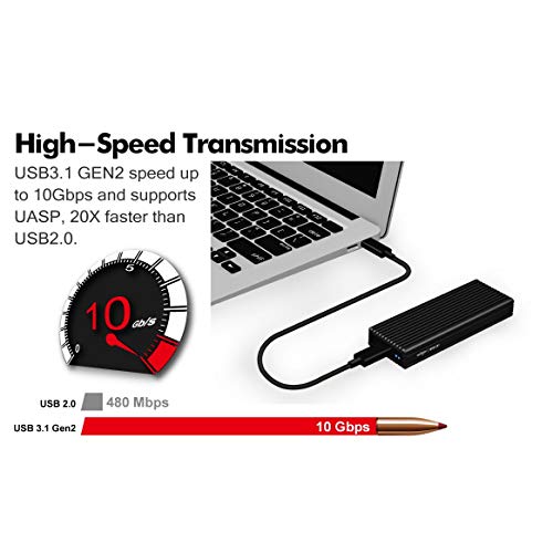 Caja externa para SSD NVMe USB 3.1 Gen.2 Archgon miniatura 5