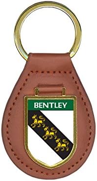 Bentley Family Crest Coat of Arms Lot of Total Key Chains