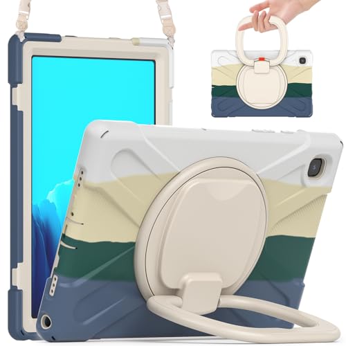 Housse Samsung Galaxy Tab A7 JZ avec support rotatif 360 et poignée ergonomique