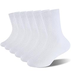 6 Pairs White