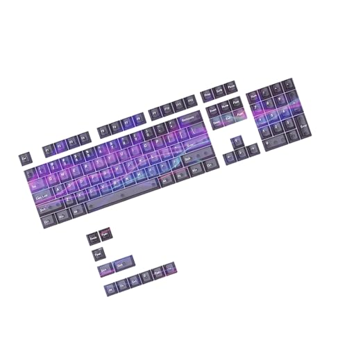 Teclas transparentes premium para renovar la estética de tu teclado mecánico de 115 teclas