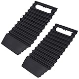 Reifen Traktion Mats Reifen Traction Anti-Rutsch Pad Gripmatte Reifen Traktion Mat mit Griff Traktionshilfe Reifen Traktion für Schnee Schlamm Gripmatte Anfahrhilfe, für Pkw Geländewagen 2 Stücke