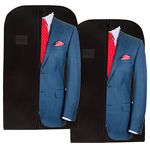 Wedcova Suit Covers for Men, Black, 24" X 40"(60 X 100cm)