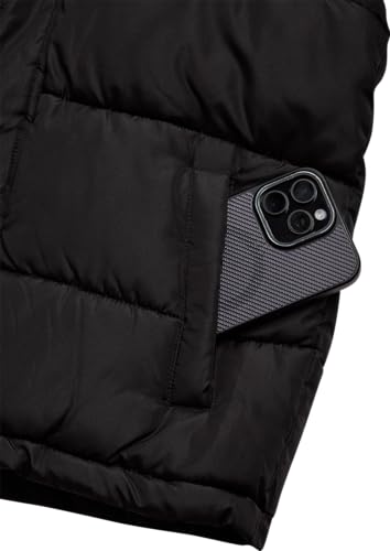 Reebok Boys Puffer Jacket - Heavyweight Water Wind Resistant Polar Fleece Lined Insulated Hooded Boys Winter Coat Outerwear4