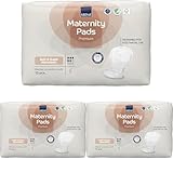ABENA Premium Maternity Pads, Postpartum Essentials, Eco-Labelled, Extra Protection, After Birth, Breathable and Skin Friendly, Sustainable Incontinence Pads - 15PK (Pack of 3)