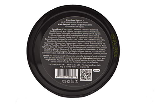 Premium Hemp Extract Daily Earthly Body Triple Strength Intensive Cream - Topical Muscle, Knees, Joints, Back, Neck and Shoulder Rub - Organic Ingredients - 1.7 Ounces (Original Mint, Pack of 2) - Image 3