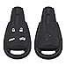 Remote Car Key Case Shell for Saab 9-3 93 2003-2007 4 Button Uncut Blade Smart Card Blank Replacement Keyless Fob Cover