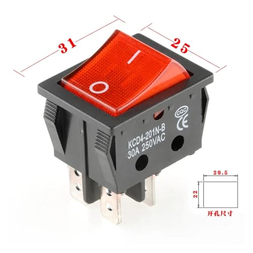 Interrupteur à bascule pour rénovation électrique et remplacement de commande de lampe - 6