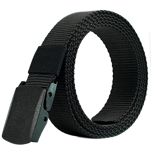 SUMEIKE Nickel Free Belt for Men Non Metal Tsa Approved Airport Security Friendly Plastic Belt 1.5'' Wide