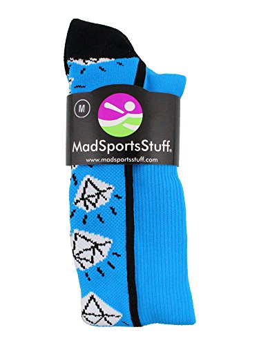 Image of MadSportsStuff Softball Socks with Diamonds for Girls Women Kids Youth Adult Over the Calf Soccer