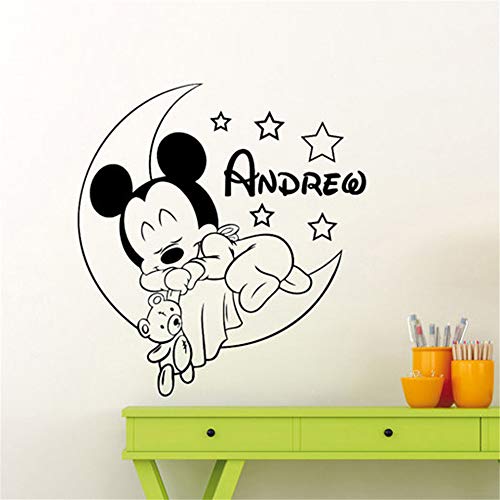 pegatina de pared 3d Mickey Mouse Etiqueta de La Pared Decal Mickey Mo