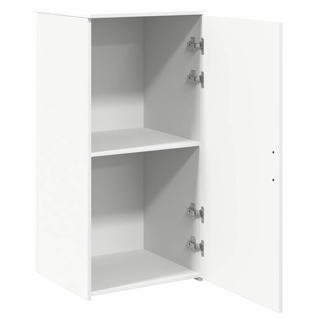 vidaXL Armadio in legno di ingegneria bianco 50x45x103,5 cm