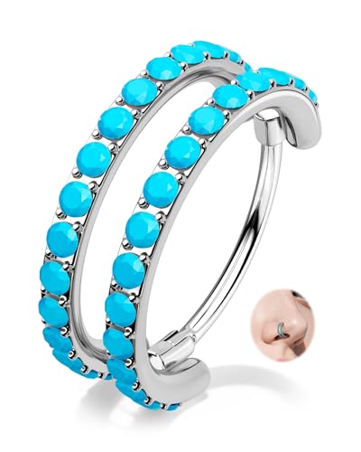 CM Crareesi Mania �m�[�Y�����O�t�[�v�A316L�X�e�����X�X�`�[���_�u���m�[�Y�����O�A�����p20G�m�[�Y�s�A�X�W���G���[�A�N���ACZ�w���b�N�X��Z�v�^���m�[�Y�t�[�v, ����, �L���[�r�b�N�W���R�j�A