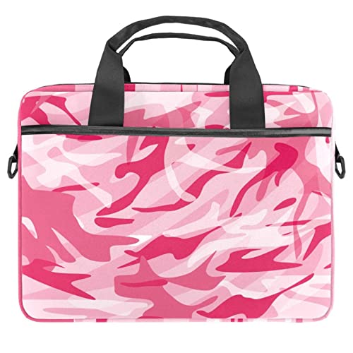 Sac ordinateur 13 à 14 pouces antichoc imprimé dinosaure rose protégeant votre PC portable