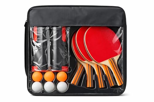 Table Tennis Set Complete Play Set for Indoor and Outdoor Use