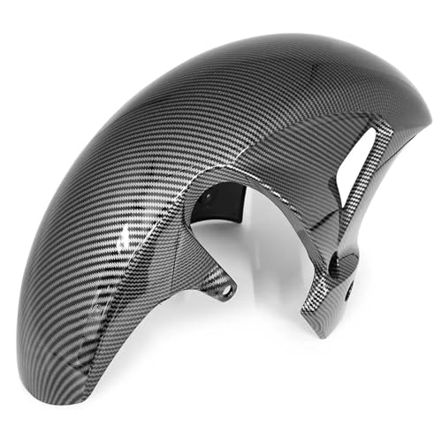 Motorrad-Kotflügel Reifen Hugger Für Suzuki GSX1300R Für Hayabusa 2021-2024 Motorrad Kotflügel Vorne Glänzend Schwarz Fender(Carbon Fiber Look)
