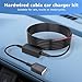 Hardwired Cable Car Charger Kit - 5V USB A Power Port for Dash Cams,GPS,for SiriusXM Radio & Car Electronics