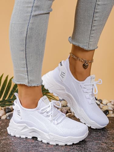 Women Running Walking Shoes Slip On Lightweight Breathable Shoes Gym Sneakers Comfy Athletic Slip On3