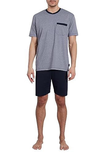 Preisvergleich Produktbild Götzburg Herren Schlafanzug kurz Shorty Atmungsaktiv 52
