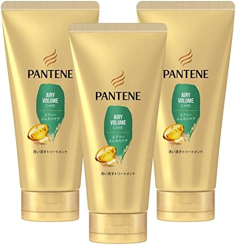 Pantene Airy Fluffy Care Rinse Treatment, Extra Large, 10.6 oz (300 g) x 3 Piece Set