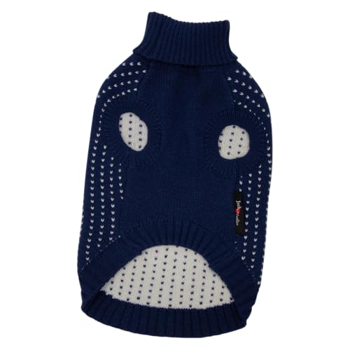 Pull de noël pour chien lavable en machine avec col roulé isolant XS - 3