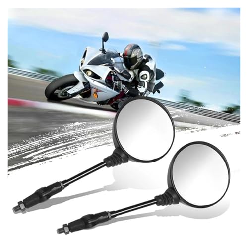 Espejos retrovisor adaptador ajustable 8mm 10mm para moto 2