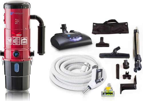 Prolux CV12000 Red Central Vacuum Cleaner Unit System