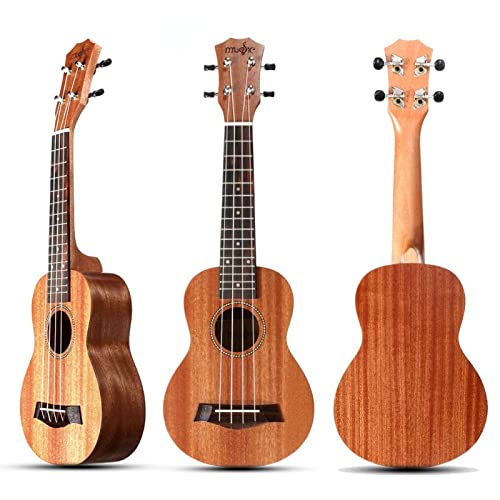 Ukulele 21 inch 4 Strings Mahogany Soprano Ukulele 15 Frets Portable Rosewood Guitar for Beginner Kids Musical Instrument Guitar - Les Beatles, Paul McCartney, John Lennon, RIngo Starr, George Harrison Ukulele 21 inch 4 Strings Mahogany Soprano Ukulele 15 Frets Portable Rosewood Guitar for Beginner Kids Musical Instrument Guitar – Image 6