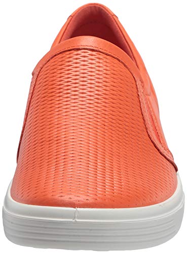 Ecco Women's Soft Classic Slip On Sneaker, Fire Suede, 5 M Us #TOP1