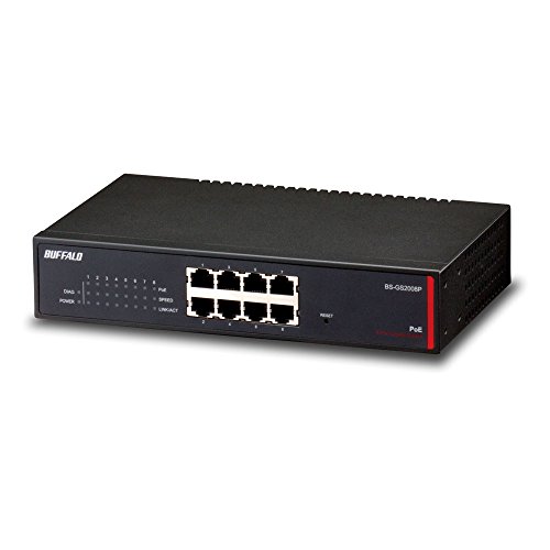 New Arrivals Buffalo PoE Smart 8 Port Business Switch (BS-GS2008P) 🔥 Flash Sale Buffalo PoE Smart 8 Port Business Switch (BS-GS2008P)