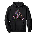 Cyclist Floral Flower Girl Apparel