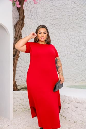 Vestidos Evangélicos Plus Size Transpassado Tubinho Social (BR, Numérico, 60, Plus Size, Regular, Ve