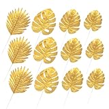 Flores navideñas artificiales para decoración: nunca se marchitarán y son fáciles de cuidar, lo que es útil para iluminar el diseño de la escena, simulación de plantas tropicales