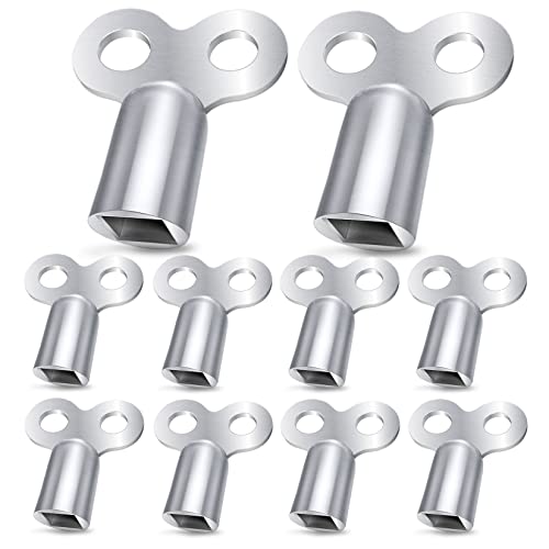 GothicBride 10 x Radiador Ventilación Llaves,Llave de Radiador para Radiadores de 5 mm,Reducir el...