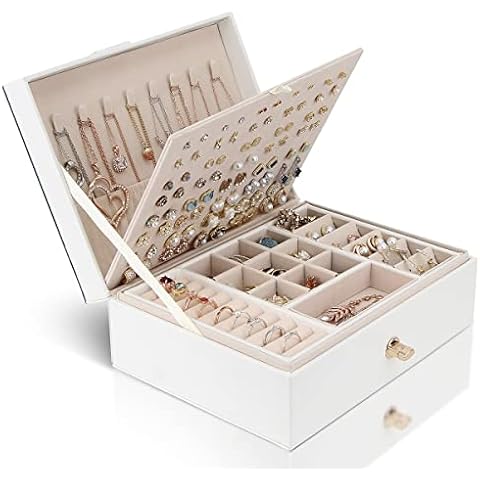 YONZONE 3 Layer Large Jewellery Box Cover