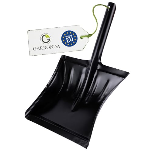 Garronda Kehrschaufel Metall mit kurzem Metallgriff robuste...