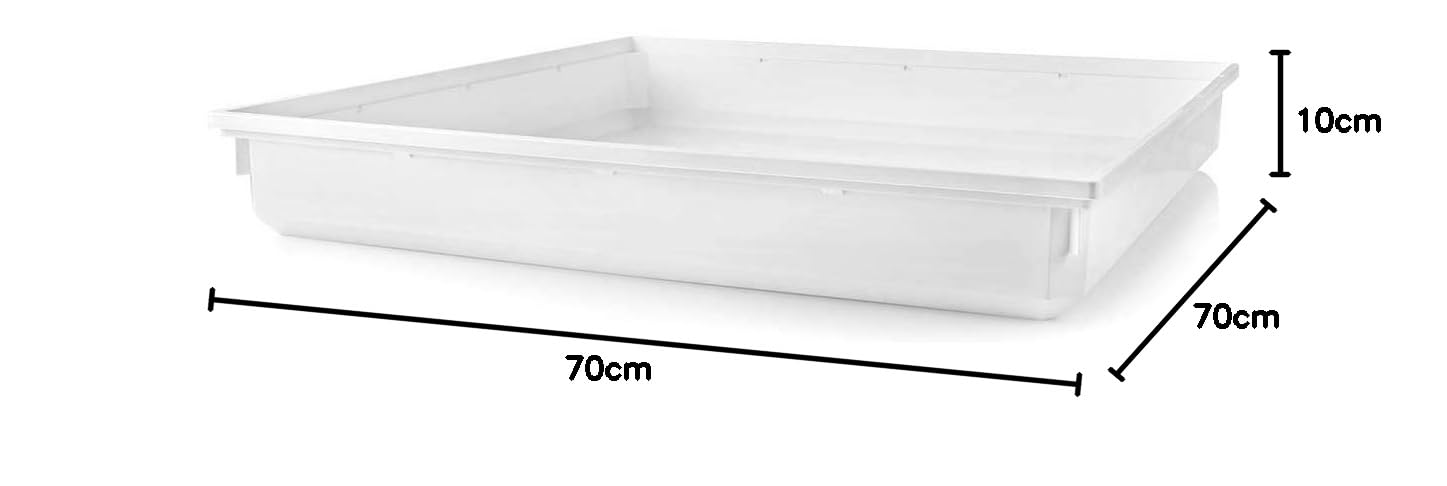 Nedis Bandeja de Goteo para lavador a 70 x 70 x 10 cm Bla