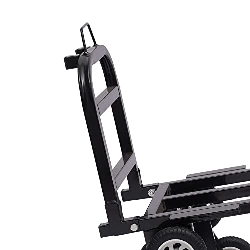 Carretilla de mano con 6 ruedas capacidad 460 lb miniatura 7