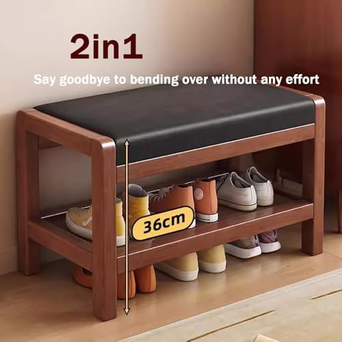 Benches Garden Bench Outdoor Patio Seating Backless Park Chair Lawn Path Slatted Seats,Entryway Bench Shoe Shelf with Seat Cushion，entryway sit Down Bench with Shoe Storage ，Farmhouse Shoe S