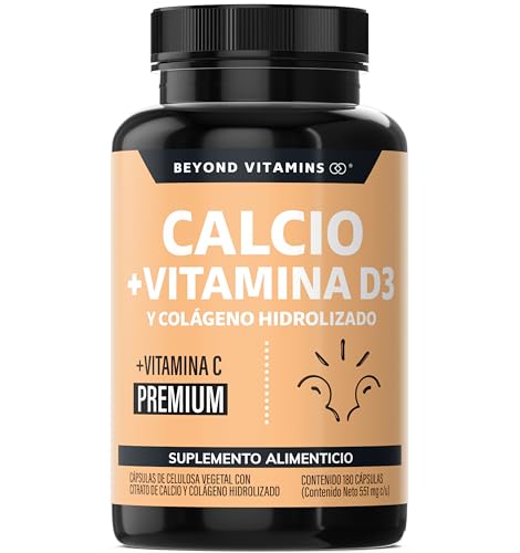 calcio con vitamina d3 precio Marca BEYOND VITAMINS