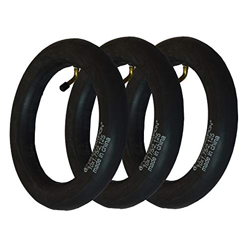 VeloChampion Pacote com 3 BMX Infantil Bicicleta Ciclo Pram Interior Tubo de Borracha 25,4 cm 30,4 c