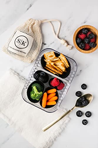 The Silicone Kitchen Reusable Silicone Baking Cups - Matte Black, Non-Toxic, Bpa Free, Dishwasher Safe (12 Pack, Regular) #TOP5