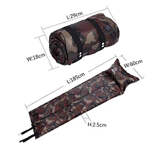 BESPORTBLE, 1 conjunto de almofadas infláveis para acampamento e mochilão, almofada compacta para ca